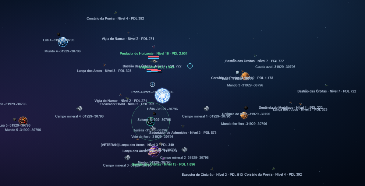 Universe panel with galaxies and exploration records